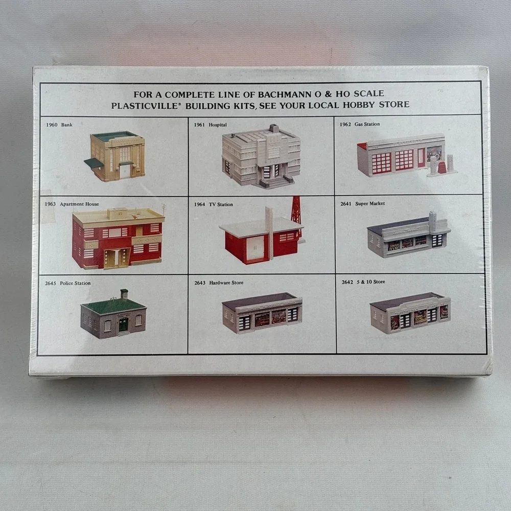 Bachmann Bank & General Store Ho Scale Kit Plastic Model Building‎ 2913